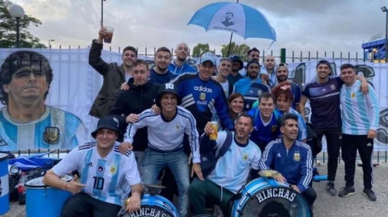 El hincha argentino que ya llegó a Qatar y busca trabajo para quedarse hasta el mundial