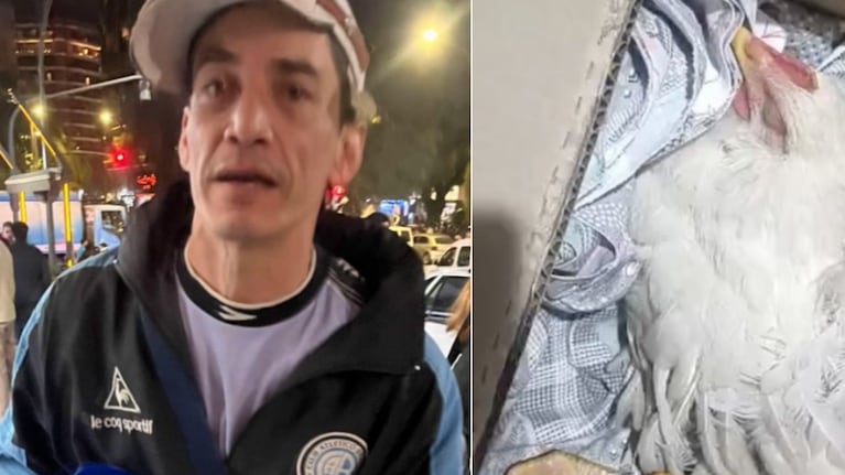 El hincha de Belgrano fue escrachado en redes sociales.