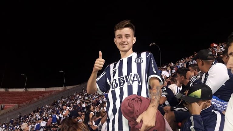 El hincha de Talleres que vio el partido en la tribuna de San Pablo