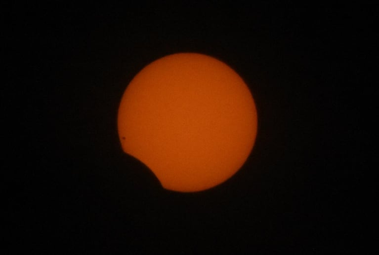 El histórico eclipse, paso a paso. Fotos: Lucio Casalla / ElDoce.tv.