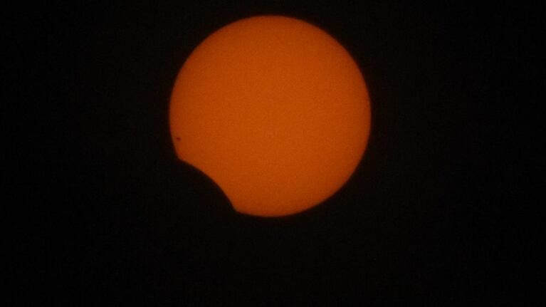 El histórico eclipse, paso a paso. Fotos: Lucio Casalla / ElDoce.tv.