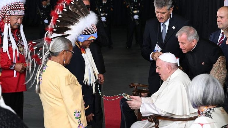 El histórico perdón que pidió el Papa en Canadá