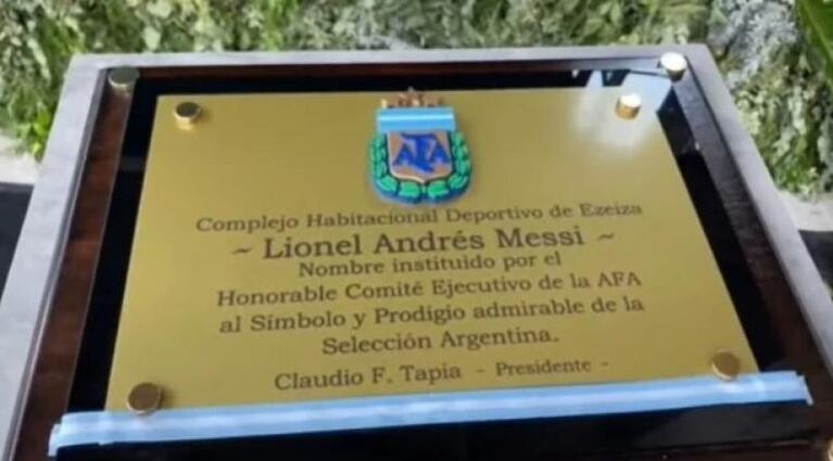 El histórico reconocimiento de AFA a Messi y la emoción del 10