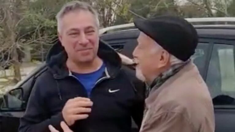 El hombre cayó en el engaño.