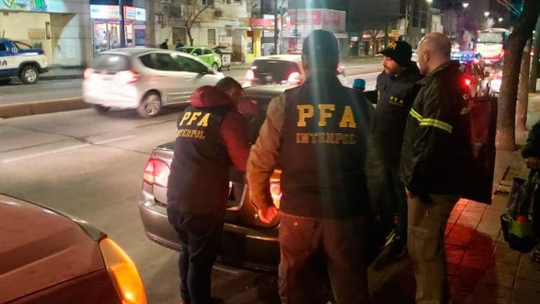 El hombre de nacionalidad peruana fue detenido en avenida Colón.