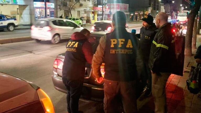 El hombre de nacionalidad peruana fue detenido en avenida Colón.
