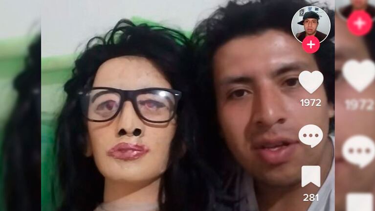 El hombre dijo que no puede quedarse solo.