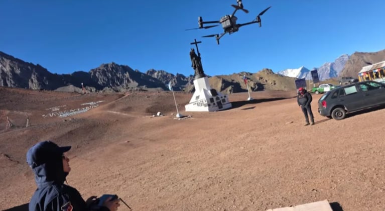 El hombre era oriundo de Mendoza y le había avisado a su novia que había hecho cumbre.