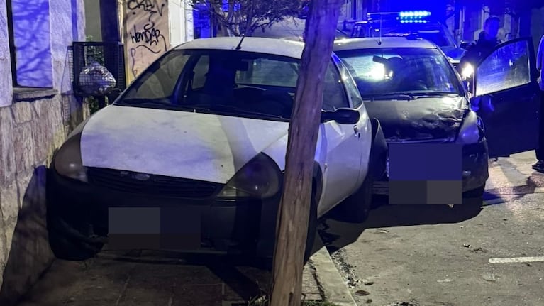 El hombre estaba completamente ebrio y quedó detenido en el acto.