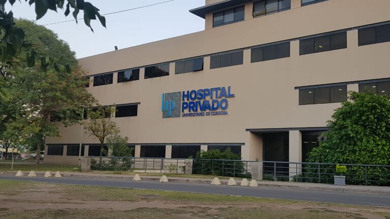 El hombre fue aislado en el Hospital Privado.
