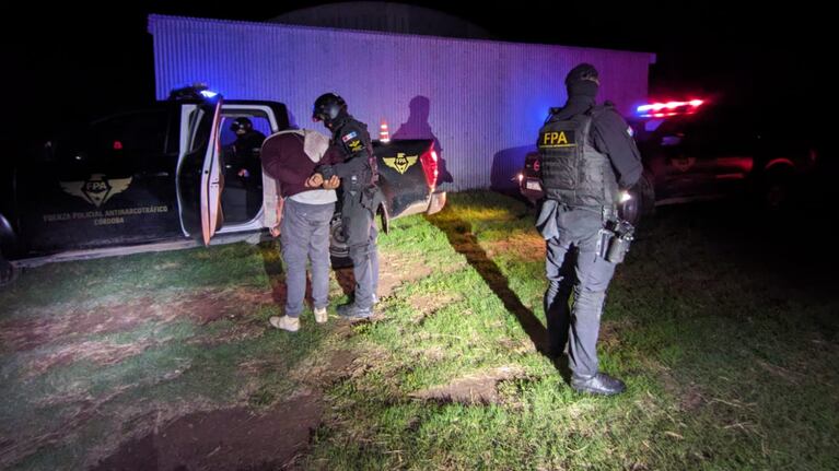 El hombre fue detenido en Río Tercero.