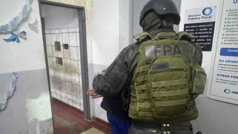 El hombre fue detenido en su propia casa.