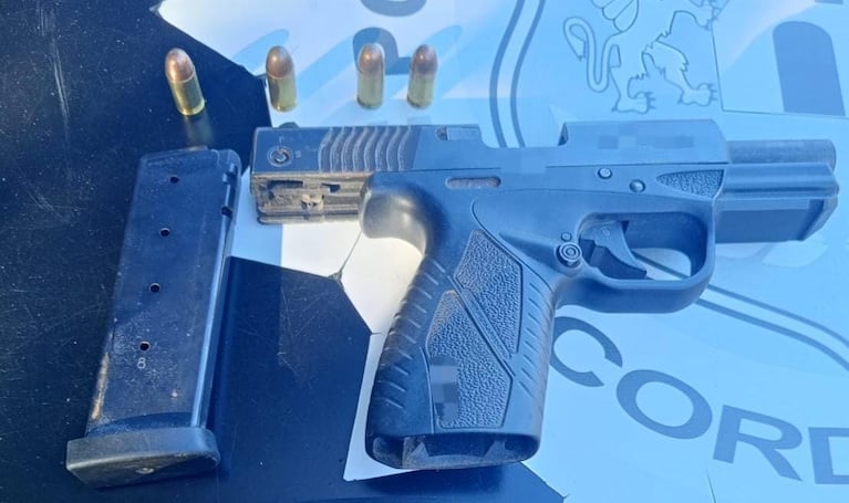 El hombre fue detenido en un control de Caminera.