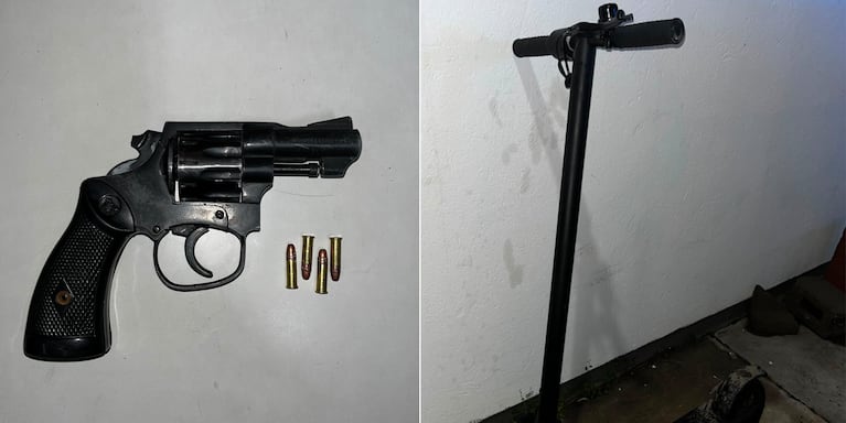 El hombre fue detenido en Villa El Libertador.