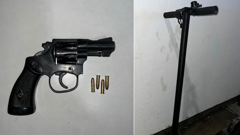 El hombre fue detenido en Villa El Libertador.