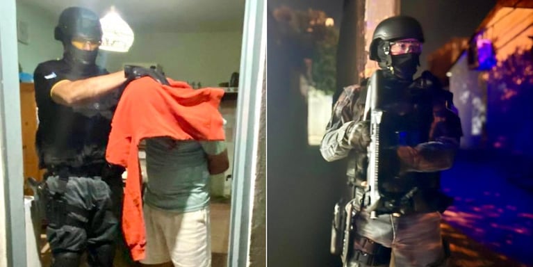 El hombre fue detenido por vender drogas.