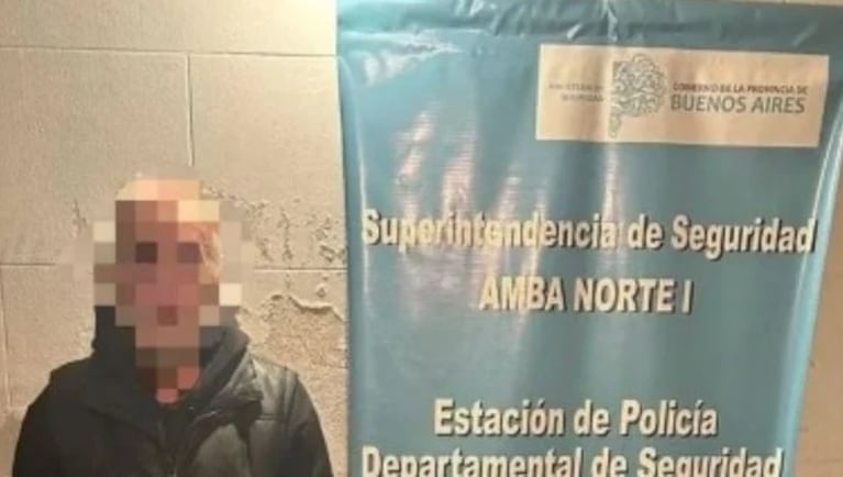 El hombre fue detenido tras una denuncia.