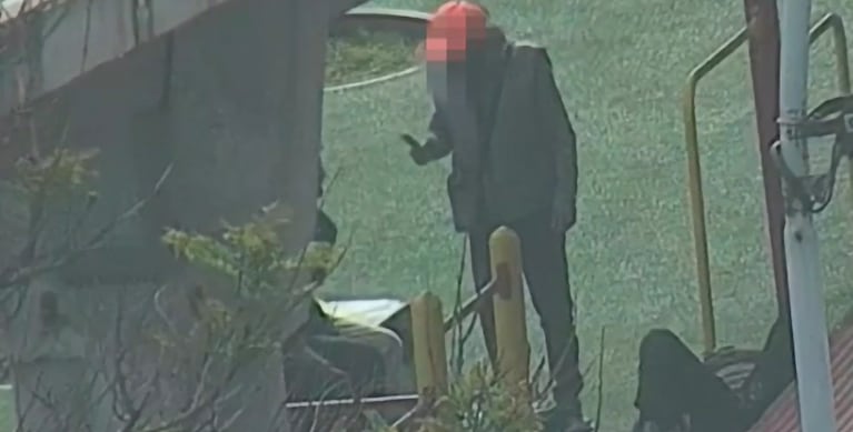 El hombre fue localizado por las cámaras del 911.