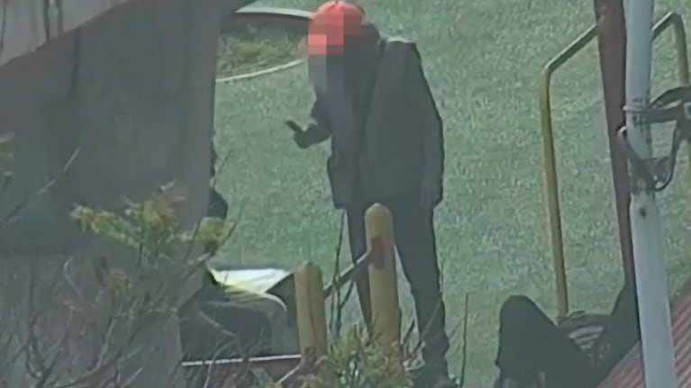 El hombre fue localizado por las cámaras del 911.