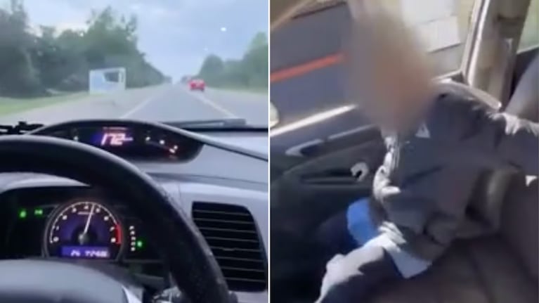 El hombre fue suspendido por conducción imprudente.