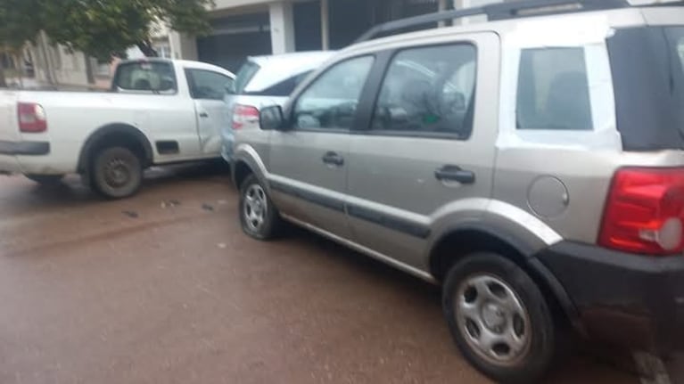 El hombre iba a bordo de su Ford Ecosport cuando se accidentó.