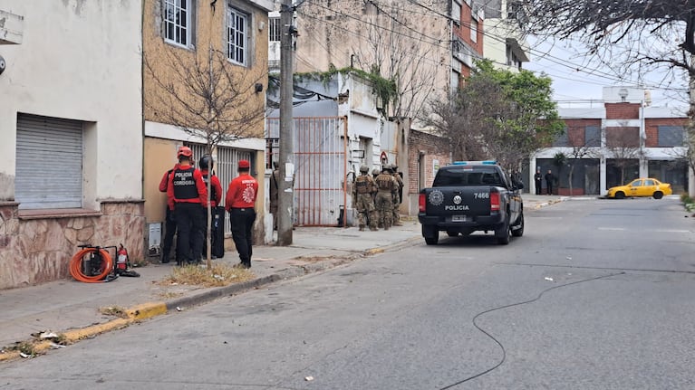 El hombre manifestó intenciones de entregarse.