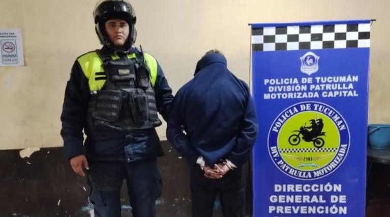 El hombre prendió fuego a su pareja.