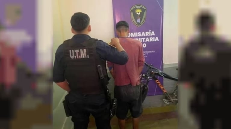 El hombre quedó detenido.