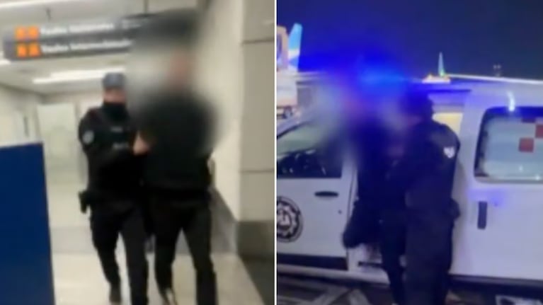 El hombre quedó detenido por la insólita broma en Aeroparque.