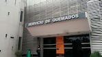 El hombre quedó internado en el Instituto del Quemado.