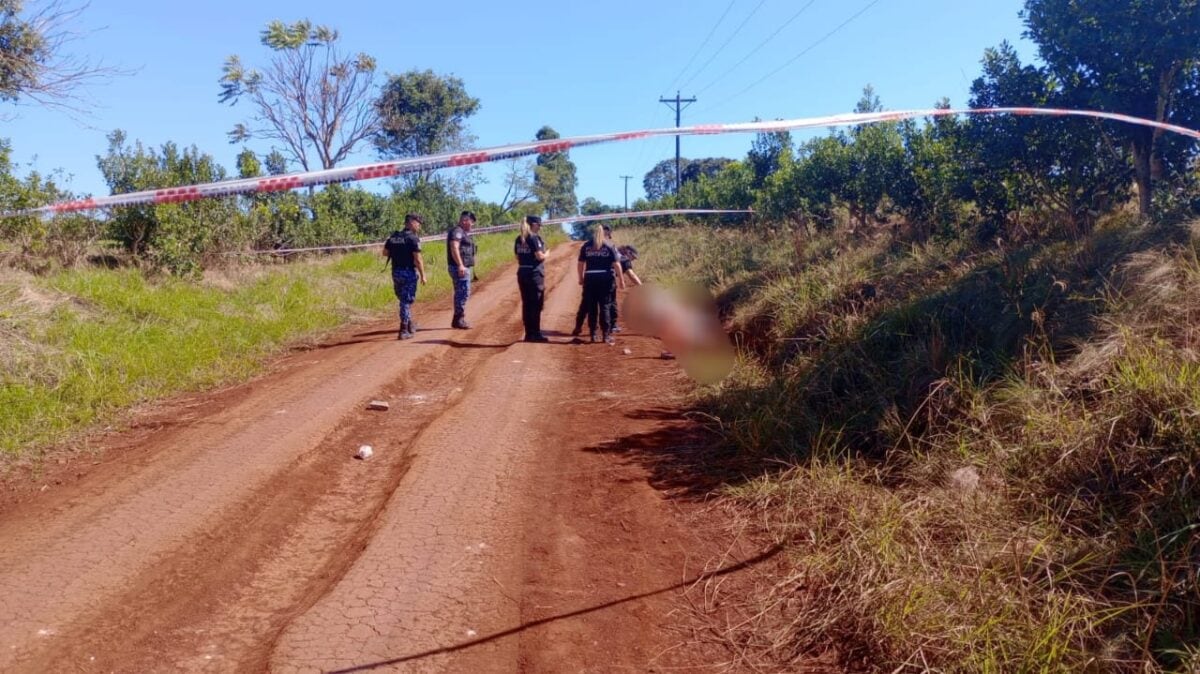 El hombre quedó muerto en el lugar del feroz ataque.