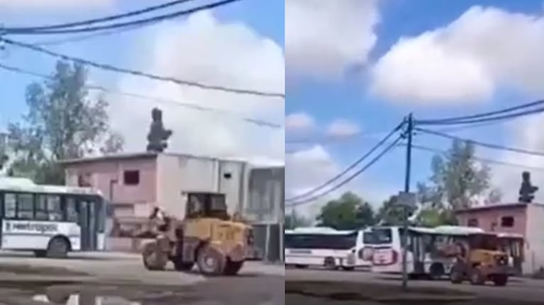El hombre reaccionó de la peor manera luego de que le chocaran la camioneta.