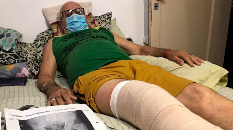 El hombre será intervenido otra vez en enero.