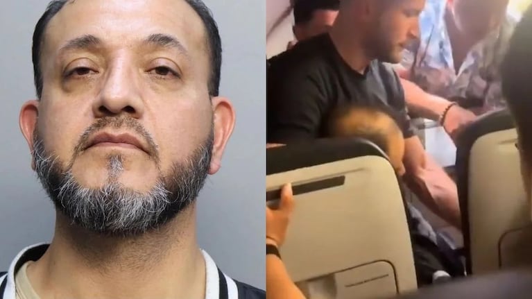 El hombre terminó detenido tras el incidente.