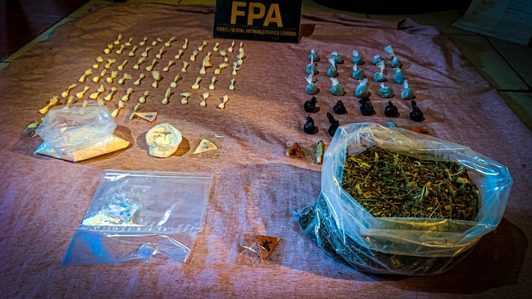 El hombre vendía droga desde Villa El Libertador.
