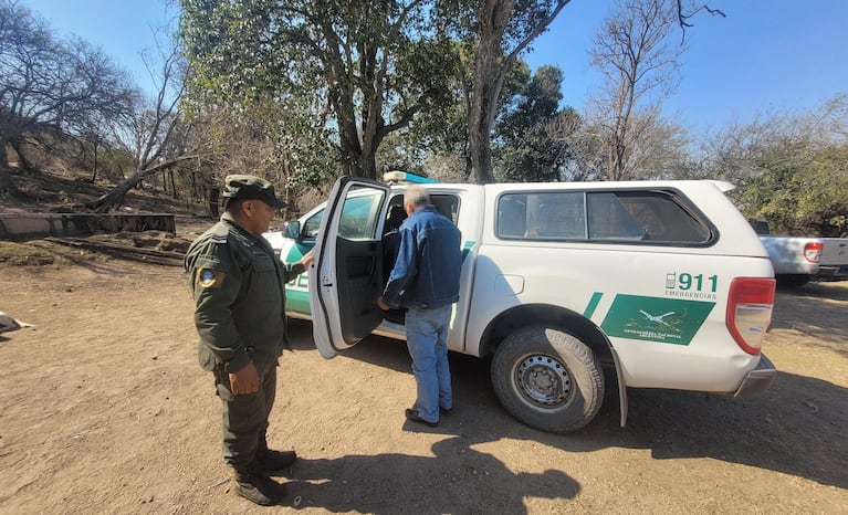 El hombre vivía en una casa en condiciones insalubres.