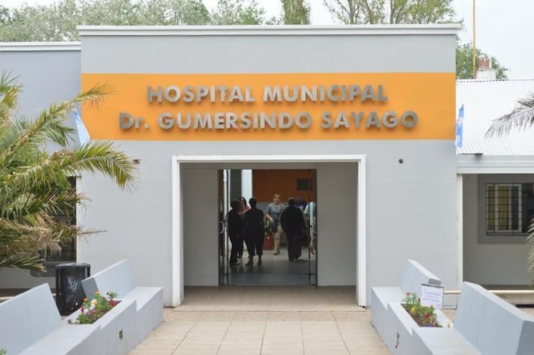 El hombres está hospitalizado en Carlos Paz.