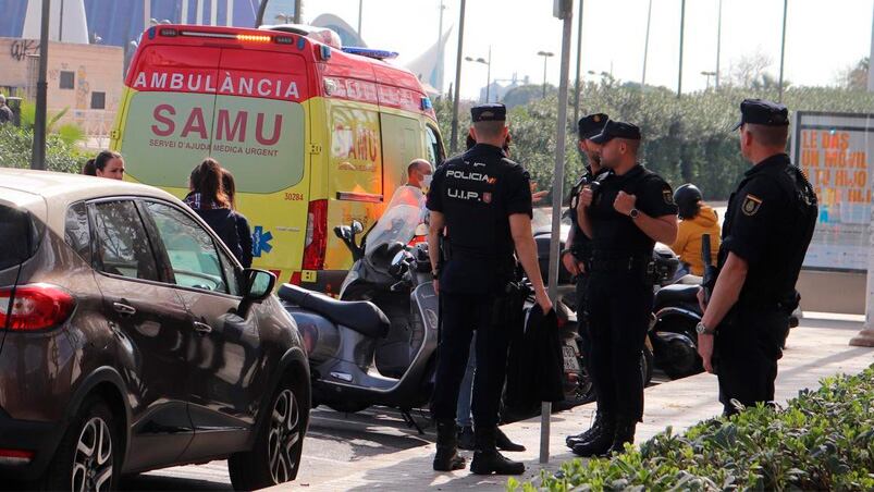 El homicida fue atacado en la puerta del juzgado. 