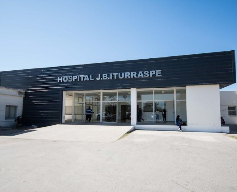El hospital a donde fue trasladada la jubilada.
