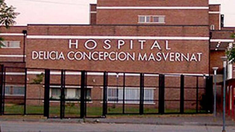 El hospital de Concordia donde murió el joven baleado por los vecinos.