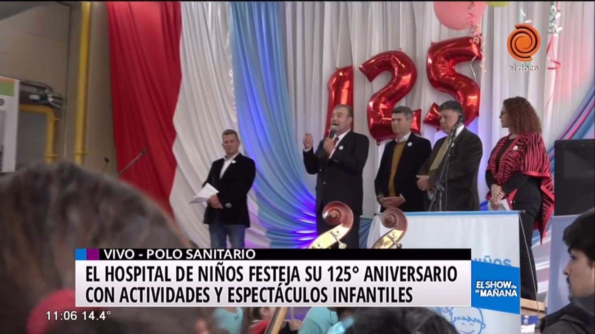 El Hospital de Niños festejó su cumpleaños n° 125