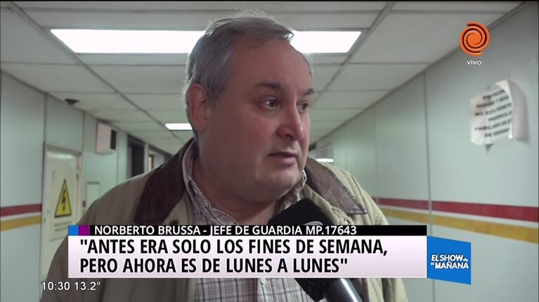 El Hospital de Urgencias colapsó el fin de semana