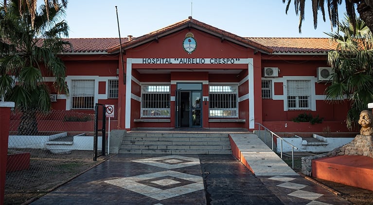 El hospital donde falleció el hombre.