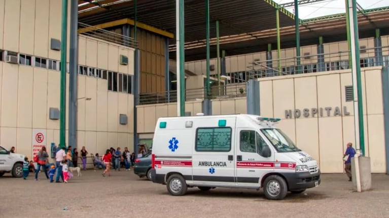 El hospital donde la menor sigue internada.