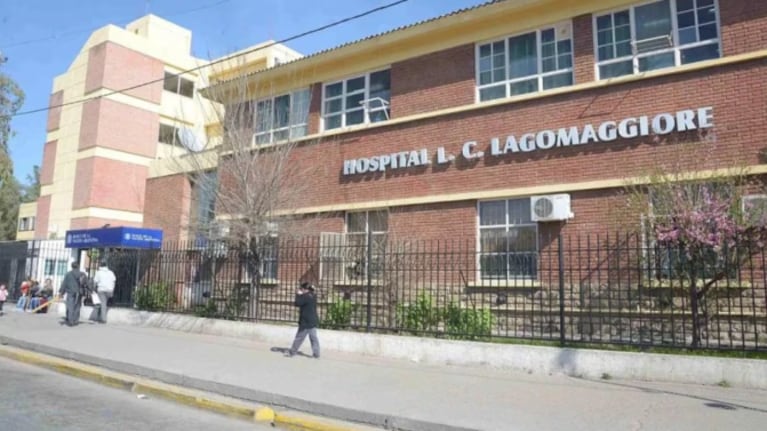 El hospital donde la mujer permanece internada y detenida.