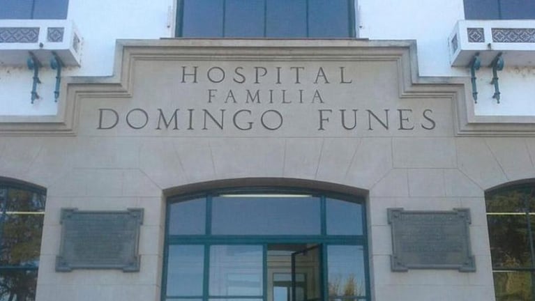El hospital donde murió el hombre tras los golpes. 