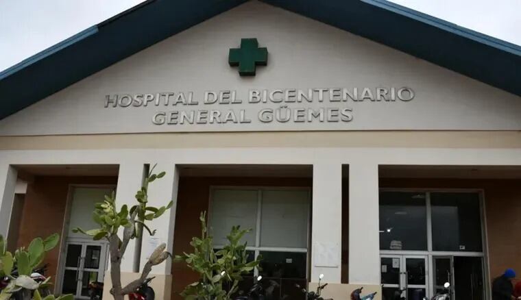 El hospital en Castelli, Chaco, donde fue asistida la niña de 11 años.