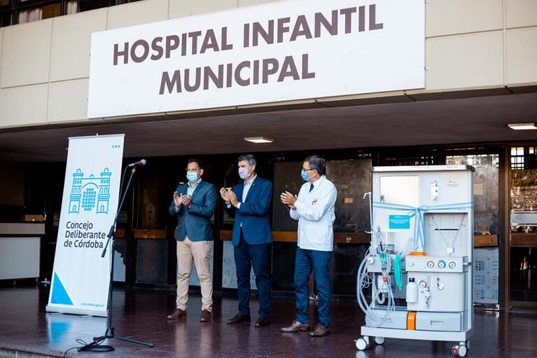 El Hospital Infantil Municipal recibió equipamiento 