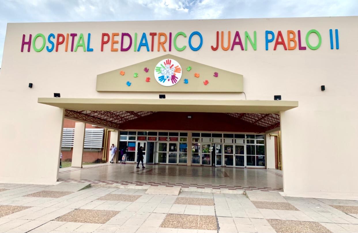 El Hospital Pediátrico Juan Pablo II en Corrientes. 