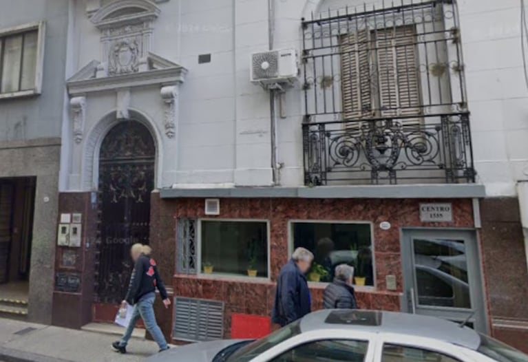 El hotel donde detuvieron al femicida Iván Tabella.